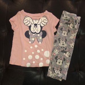 Baby Gap Minnie Mouse toddler girl outfit